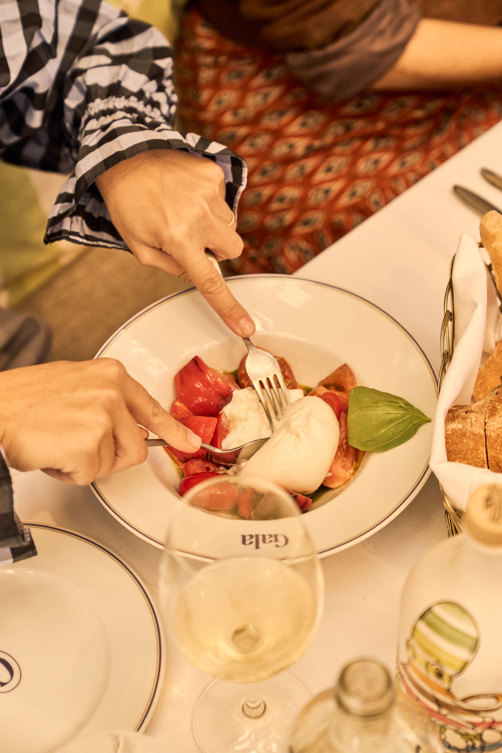 lunch at GALA restaurant in Barcelona