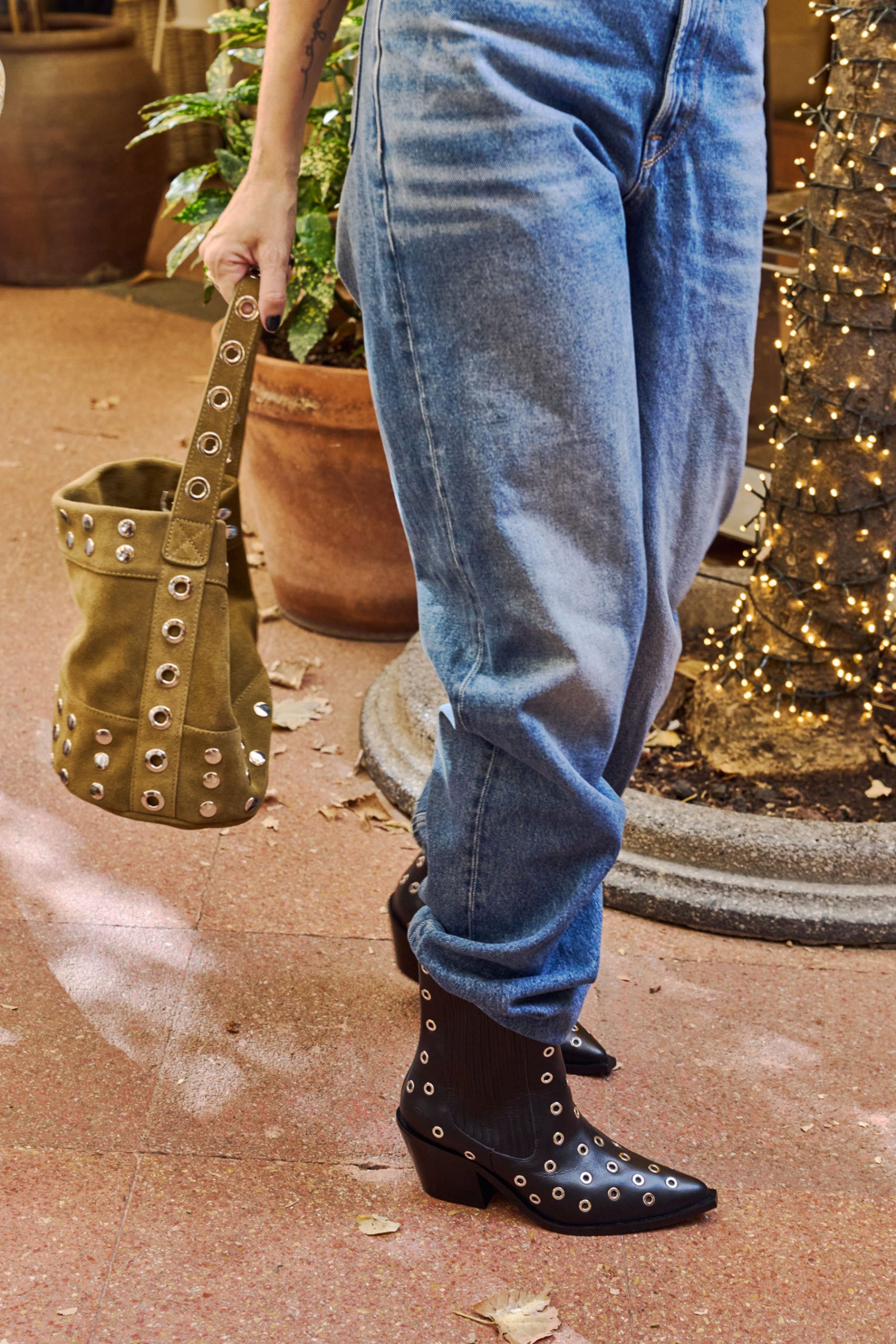 Mariona Planas Servià during the MICUIR Wild Rouge Autumn-Winter 2025 launch in Barcelona.