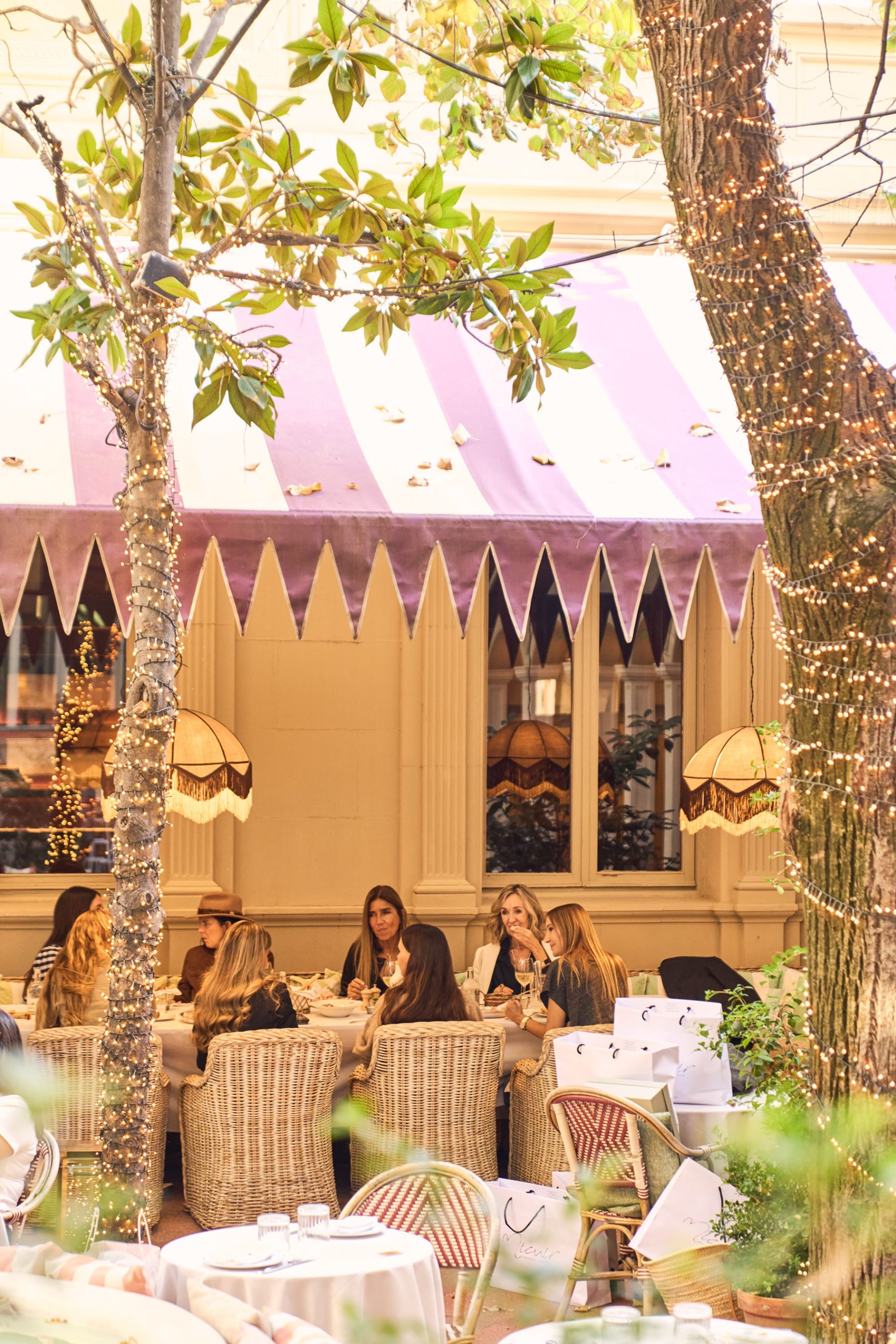 Fashion editors at MICUIR Wild Rouge Autumn-Winter 2025 launch in Barcelona