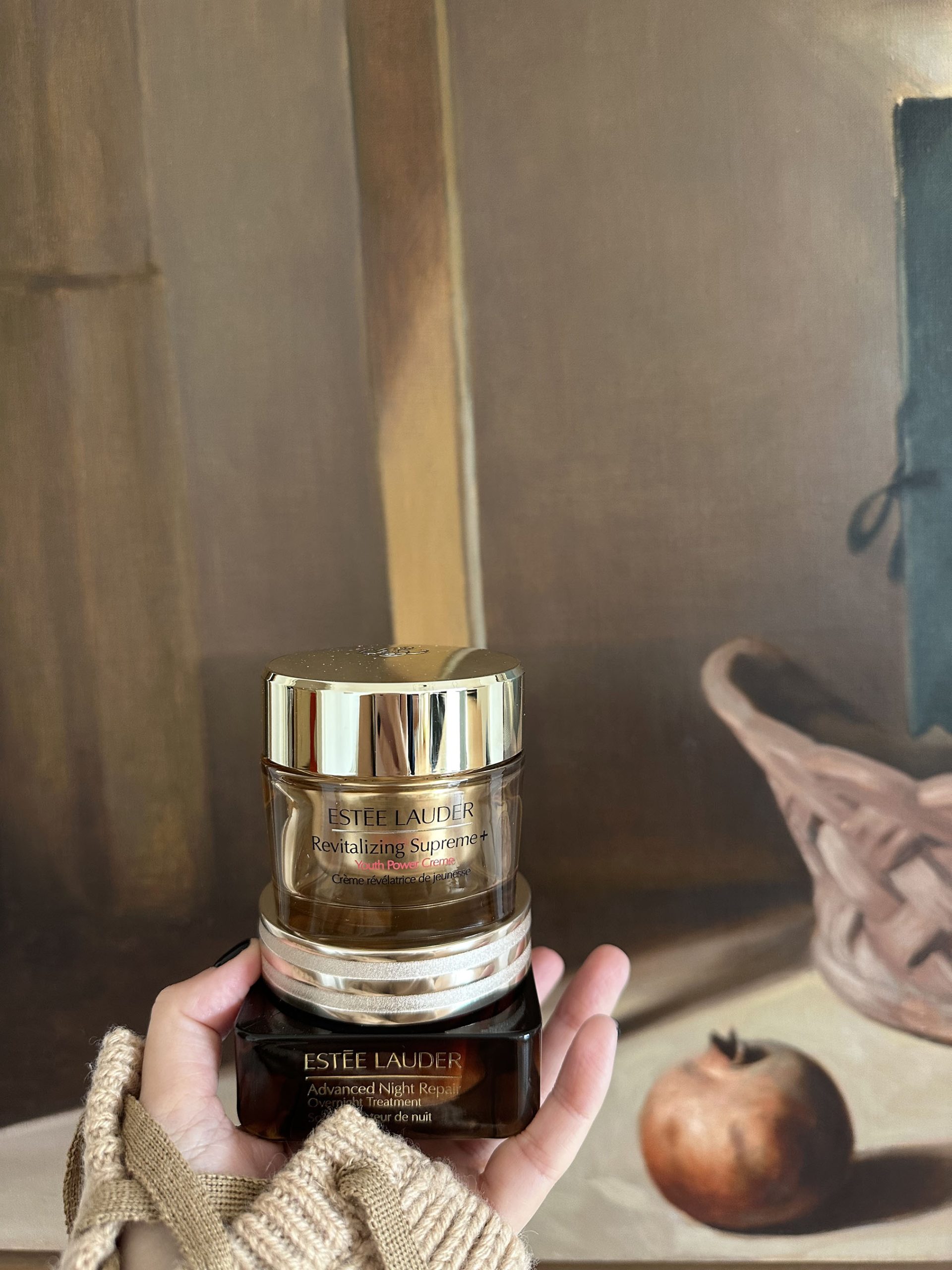 dúo de cuidado facial de Estée Lauder