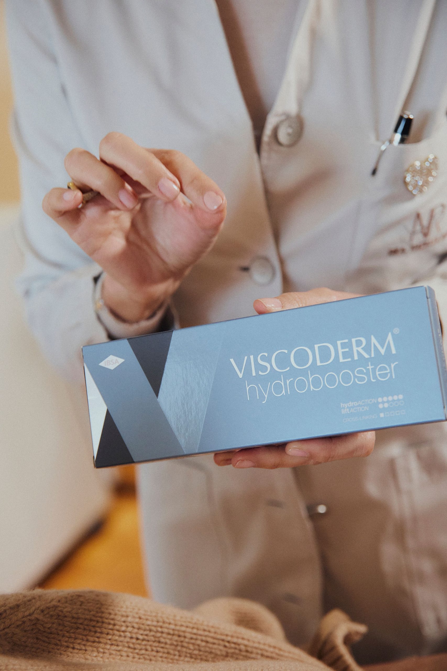 tratamiento de revitalización Hydrostretch con Viscoderm® Hydrobooster